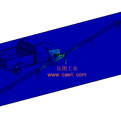 Automobile collision simulation - side collision analysis