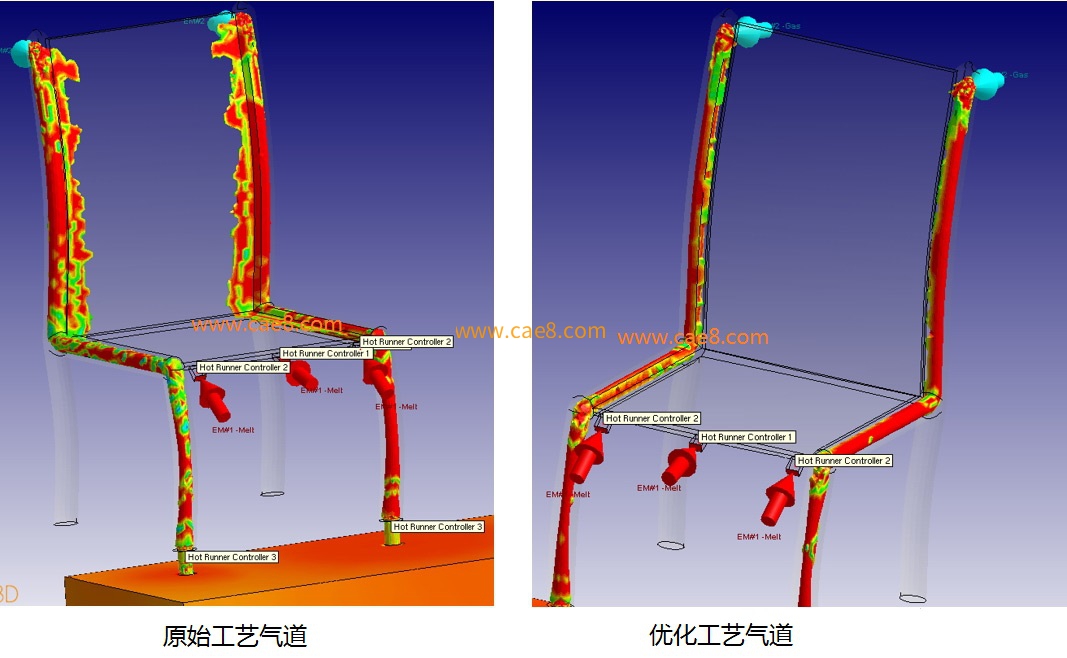 Air Channel in Moldex3D Mold Flow Analysis