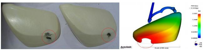 [Air Trapping and Burn Marks] How to Solve and Eliminate the Air Trapping Problem in Injection Molded Products? Applying Moldflow Cavity Pressure Analysis to Optimize the Design Scheme (Figure 7)