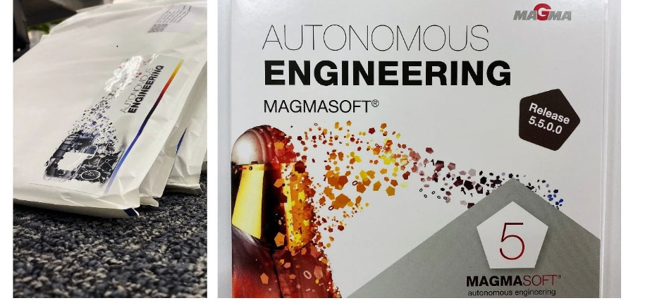 magma Software has announced the release of version 5.5 of its casting simulation software Magmasof