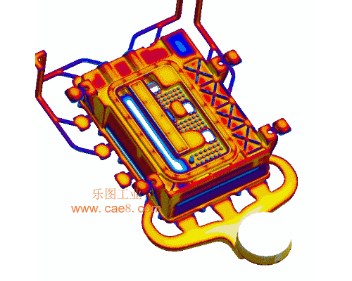 Die casting deformation analysis, die casting stress analysis, cracking optimization