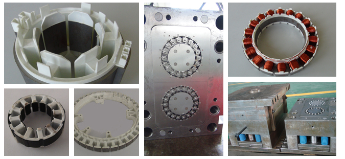 Mold for Stator Winding of Plastic-Encapsulated Motor