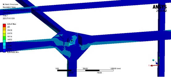 Report on Stress Analysis of Container Lifting (Figure 16)