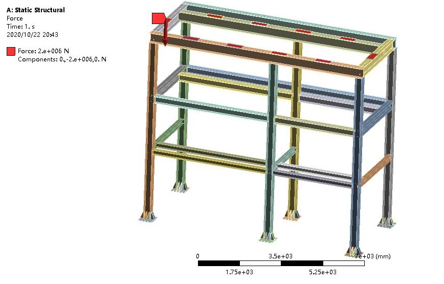 Stress Analysis of Steel Structure Racks (Figure 5)