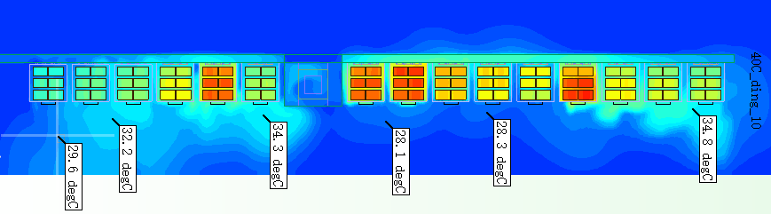 Thermal Simulation Analysis of Energy Storage Containers (Figure 6)