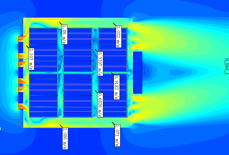 Thermal Simulation Analysis of Energy Storage Containers (Figure 6)