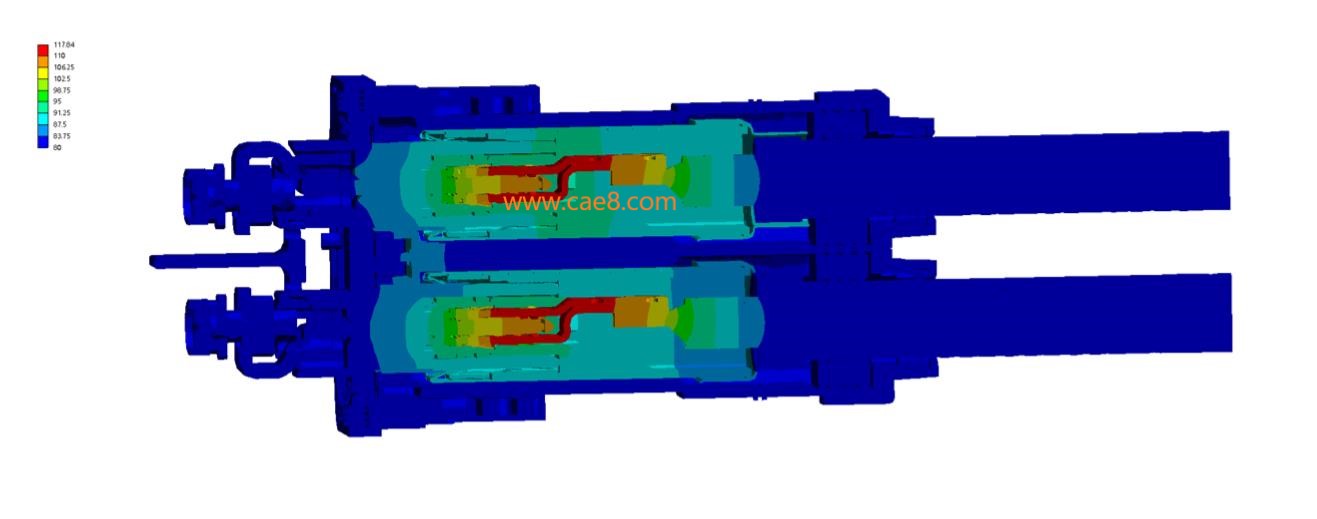 Electro-thermal Coupling Simulation Analysis, Electro-thermal Simulation Analysis (Figure 2)